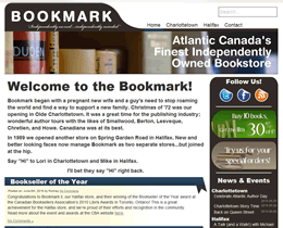 The Bookmark website by Jukah Digital Screenshot of The Bookmark website by Jukah Digital