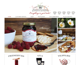 Preserve Company website by Jukah Digital Screenshot of Preserve Company website by Jukah Digital